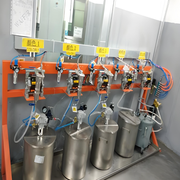 双组份自动配比换色涂装供漆系统