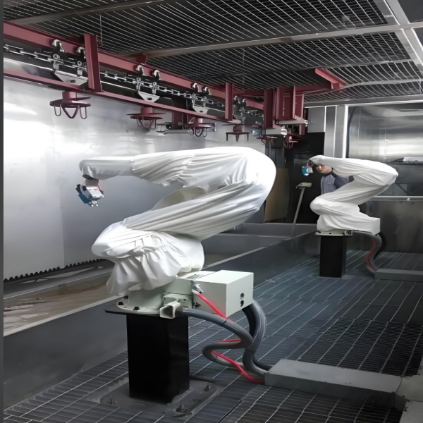 悬挂吊装线自动喷涂机器人设备